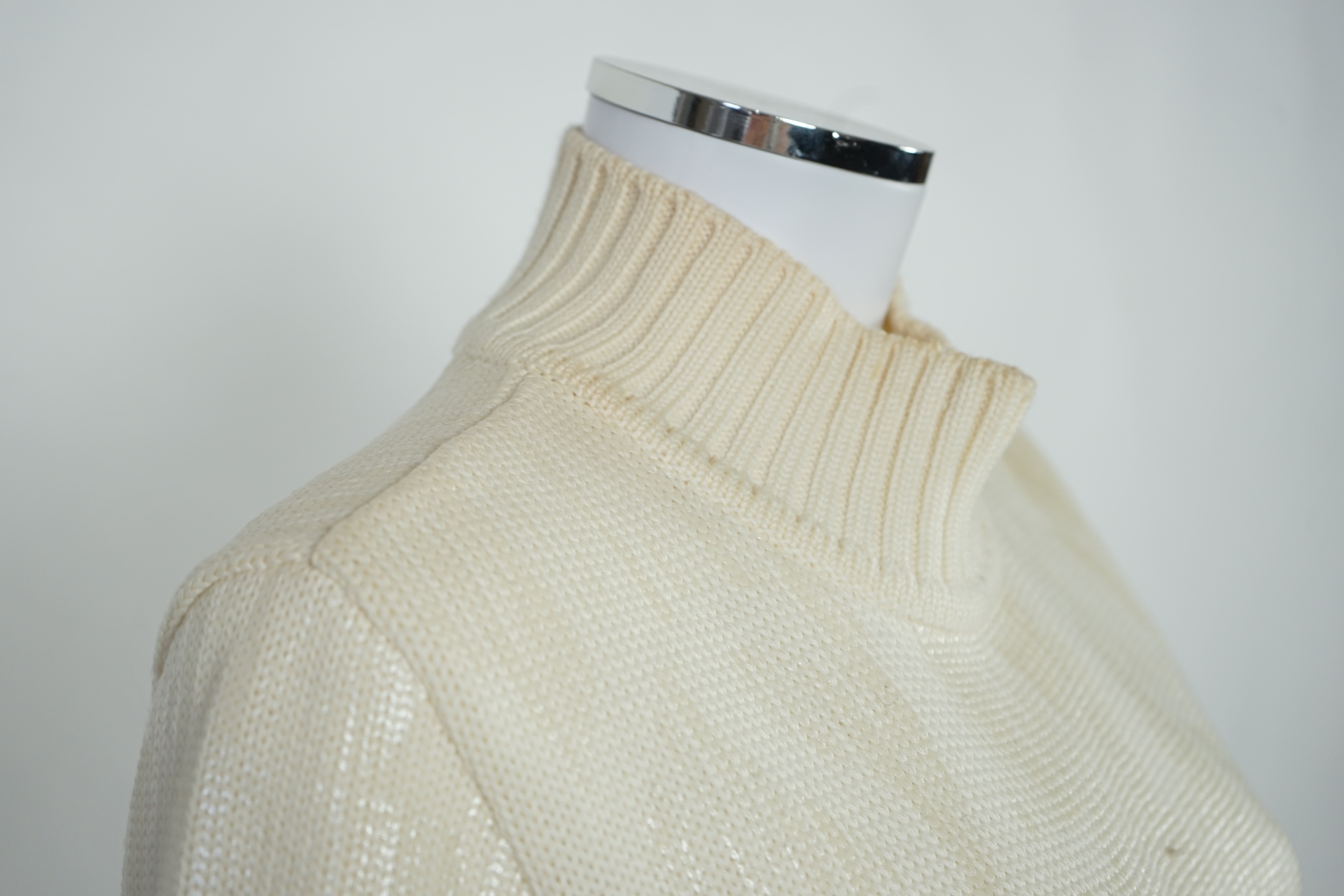 Four vintage Yves Saint Laurent variation lady's tops, F 40 (UK 12).Proceeds to Happy Paws Puppy Rescue